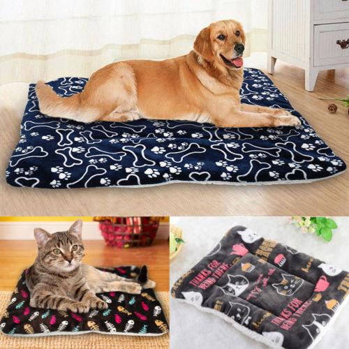 Hot Selling Pet Dog Cat Mats S-XL Large Small Mats Soft Warm Dog Cat Pet Mat Bed Pad Self Heating Rug Thermal Washable Pillow