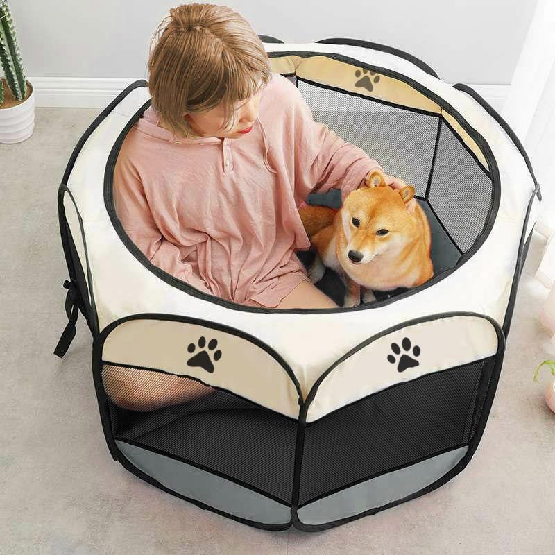 Portable perros House Large Small Dogs Outdoor Dog Cage для собак Houses For Foldable Indoor Playpen Puppy Cats Pet Dog Bed Tent