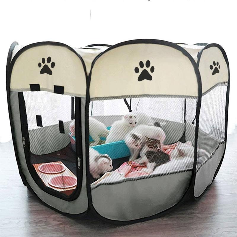 Portable perros House Large Small Dogs Outdoor Dog Cage для собак Houses For Foldable Indoor Playpen Puppy Cats Pet Dog Bed Tent
